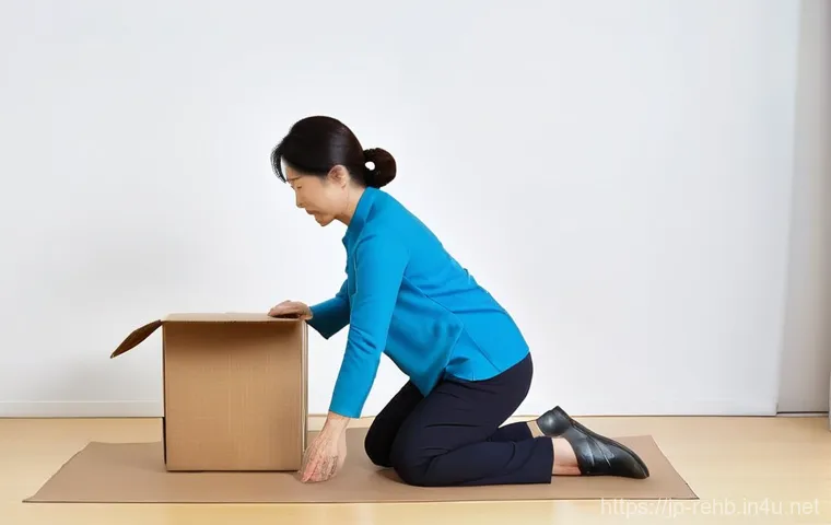 허리디스크 자가 재활 루틴 - **Prompt for gentle daily stretches:**
    "A clean, well-lit studio photo of a Japanese man, aged 3...