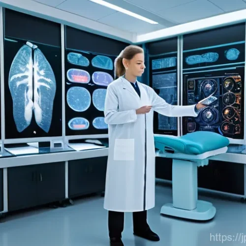 사지마비 회복 사례 - **Prompt 1: Cutting-Edge Neuroregeneration Research**
    "A bright, sterile, and futuristic medical...